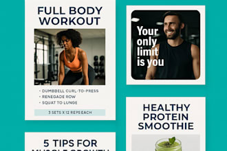 create instagram content for fitness coaches