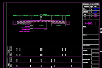 create 2d autocad drawings for buildings or roads