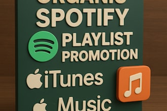 organic spotify playlist promotion itunes music promotion apple music playlist