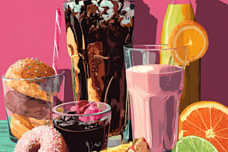 do food pop art of your food pop art