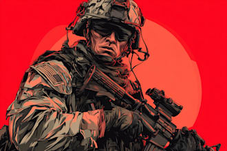 create military tactical character