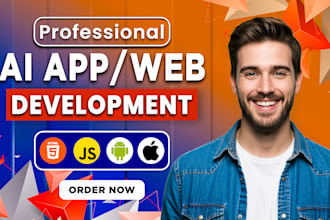 build ai web application, ai saas app, ai app, ai mobile app development