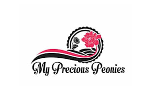create a fanciful flowery version unique logo