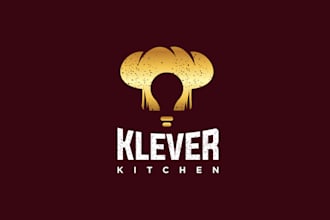 design beautiful modern kitchen logo