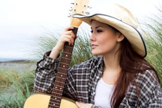 be your female country singer, write a custom acoustic song, custom country song