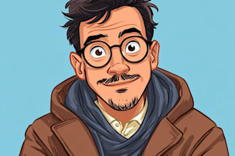 make a cartoon caricature avatar for you