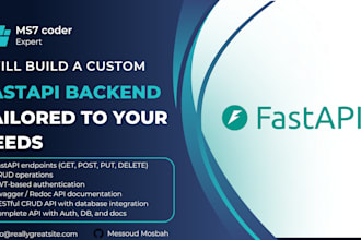 build a full backend side with a strong documentation apis