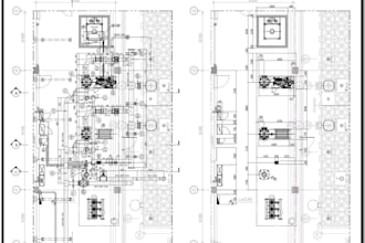 create mep plumbing layout and riser diagrams