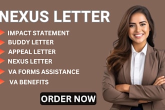 write a nexus letter for veteran disability claims