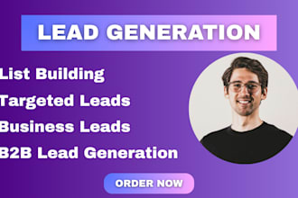 b2b lead generation and build verified email list for cold email marketing