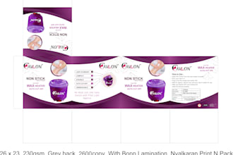 product packaging with mockup