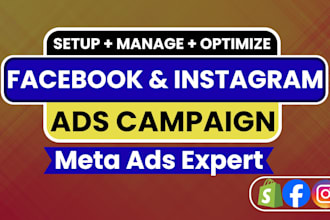 setup facebook ads campaign, meta ads, instagram ads, and your meta ads manager