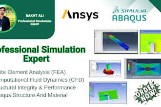 do cfd,fea ,structural,thermal analysis using ansys,comsol and abaqus