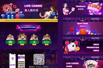 develop multiplayer jackpot poker blackjack igaming website