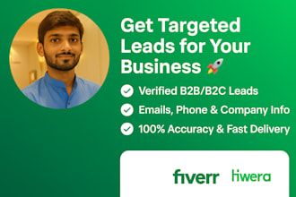 collect b2b email contacts and decision maker leads fast