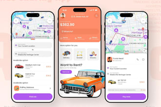develop escooter app, ridesharing app, taxi booking app, booking app, taxi app