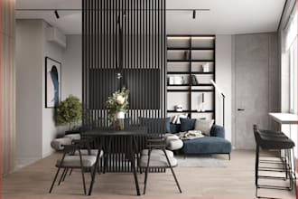 rebuild 3d modern interior apartment,living area, furniture,sweet home rendering