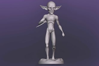 sculpt 3d models for printing