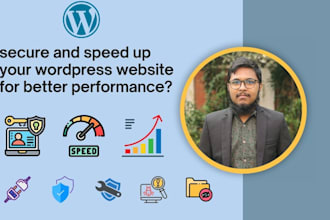 secure and speed up your wordpress website for better performance
