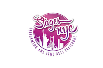 design premium super arts preschool logo