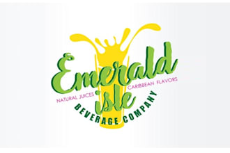 design glamorous natural beverage company logo