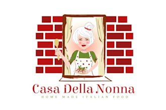 design attractive italian restaurant logo