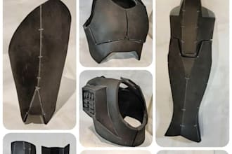 3d print or hand print your cosplay props, helmets, armor and weapons