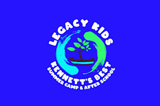 design a kid friendly greatest logo that incorporates legacy