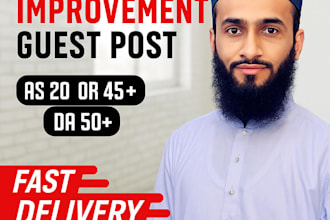 publish guest post on niche relevant blog for SEO