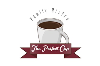 design gorgeous exclusive logo for the perfect cup
