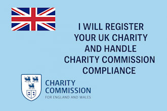 register your UK charity and handle charity commission compliance