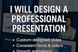 create professional powerpoint presentations for business or school