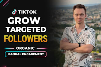 grow tiktok followers using organic marketing and promotion