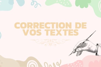 corriger et mettre en forme vos textes