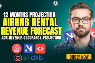 make revenue forecasts for airbnb arbitrage and vacation rentals