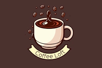 design coffee shop, bar or restaurant logo