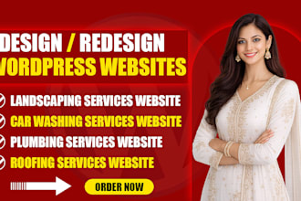 design or redesign wordpress website
