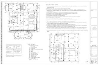 make architecture, mep permit drawings and hvac calculations