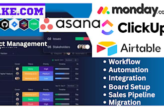 setup monday com clickup make com integrate monday crm n8n vapi ai agent zapier