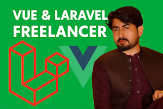 develop fix and upgrade your laravel and vuejs web application