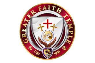 create the best christian ministry or modern church logo design
