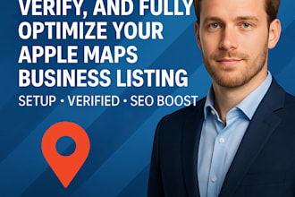 create, verify, and fully optimize your apple maps business listing