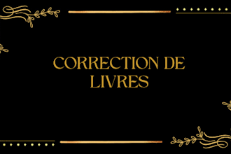relecture et correction de vos livres