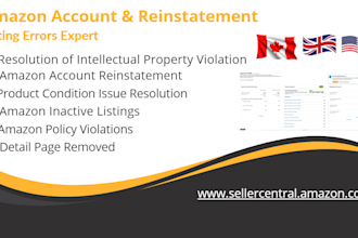 fix amazon account health violations, policy violations, account reinstatement