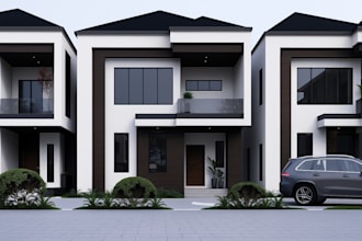 render photorealistic 3d exterior images of your project