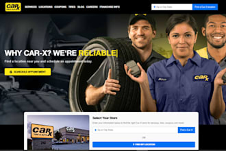 build auto repair website mechanic mobile car detailing auto shop website