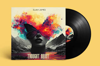 design album cover, single or mixtape music artwork