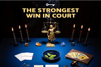 cast powerful win in court spell, court spell, justice spell, win legal case
