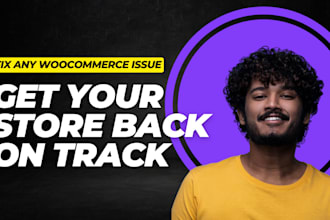 resolve issues within woocommerce, payment integrations, and add functionalities