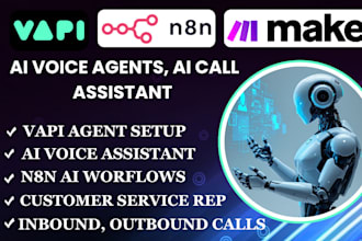 vapi ai retell n8n ai agent calling voice agent make com automation vapi expert